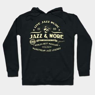 Jazz Club Symbol Retro Style Hoodie